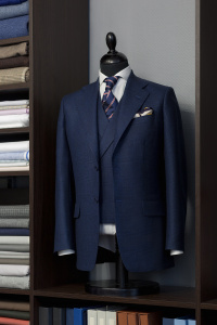 three piece tailored suit